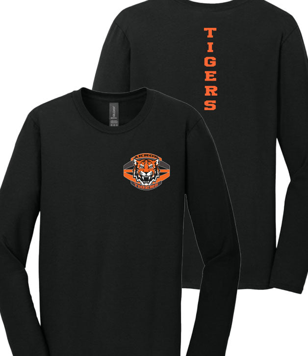 Long Sleeve T-Shirt Left Chest Design