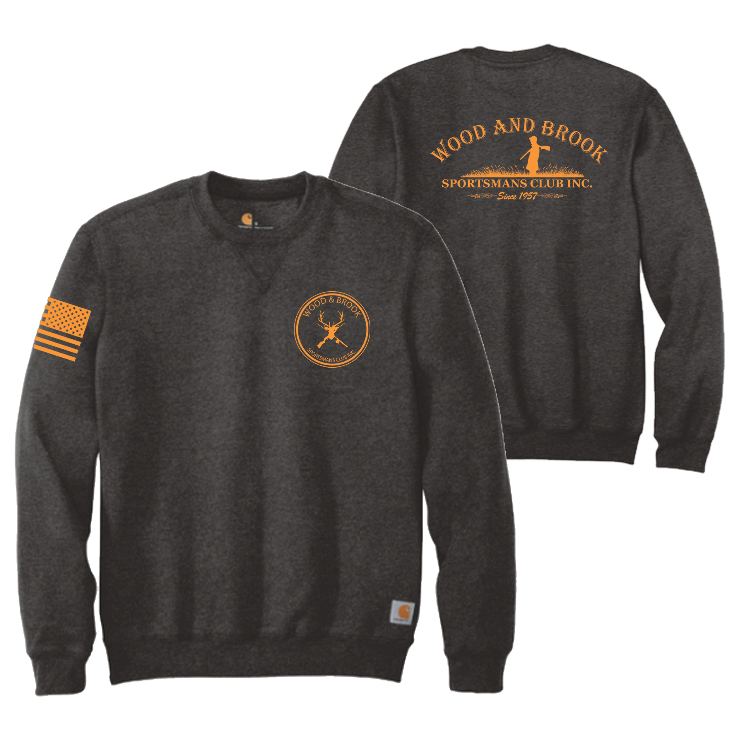 Wood & Brook Carhartt Midweight Crewneck