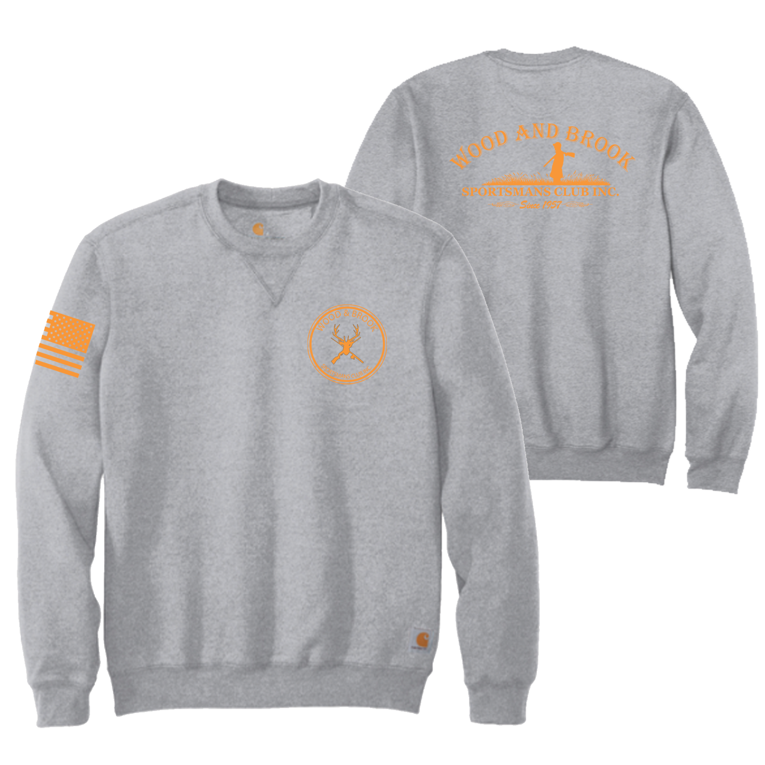 Wood & Brook Carhartt Midweight Crewneck