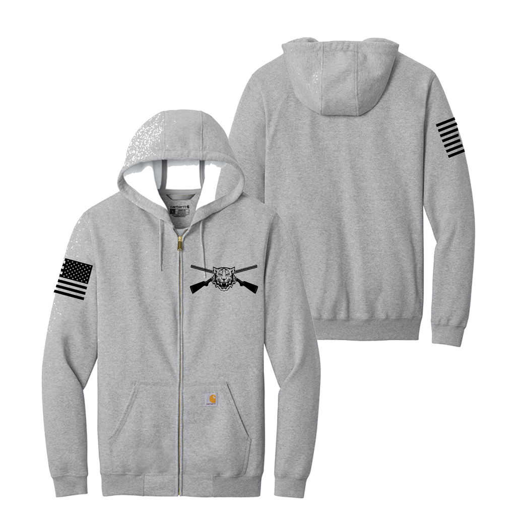 Trap Club Zip Up Hoodie