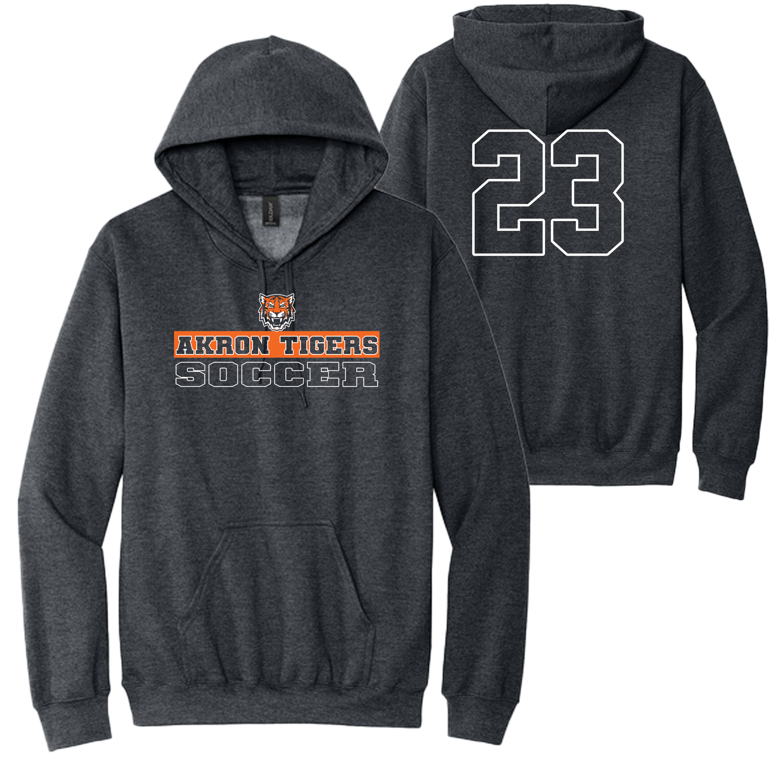 Gildan Softstyle Midweight Pullover Hooded Sweatshirt
