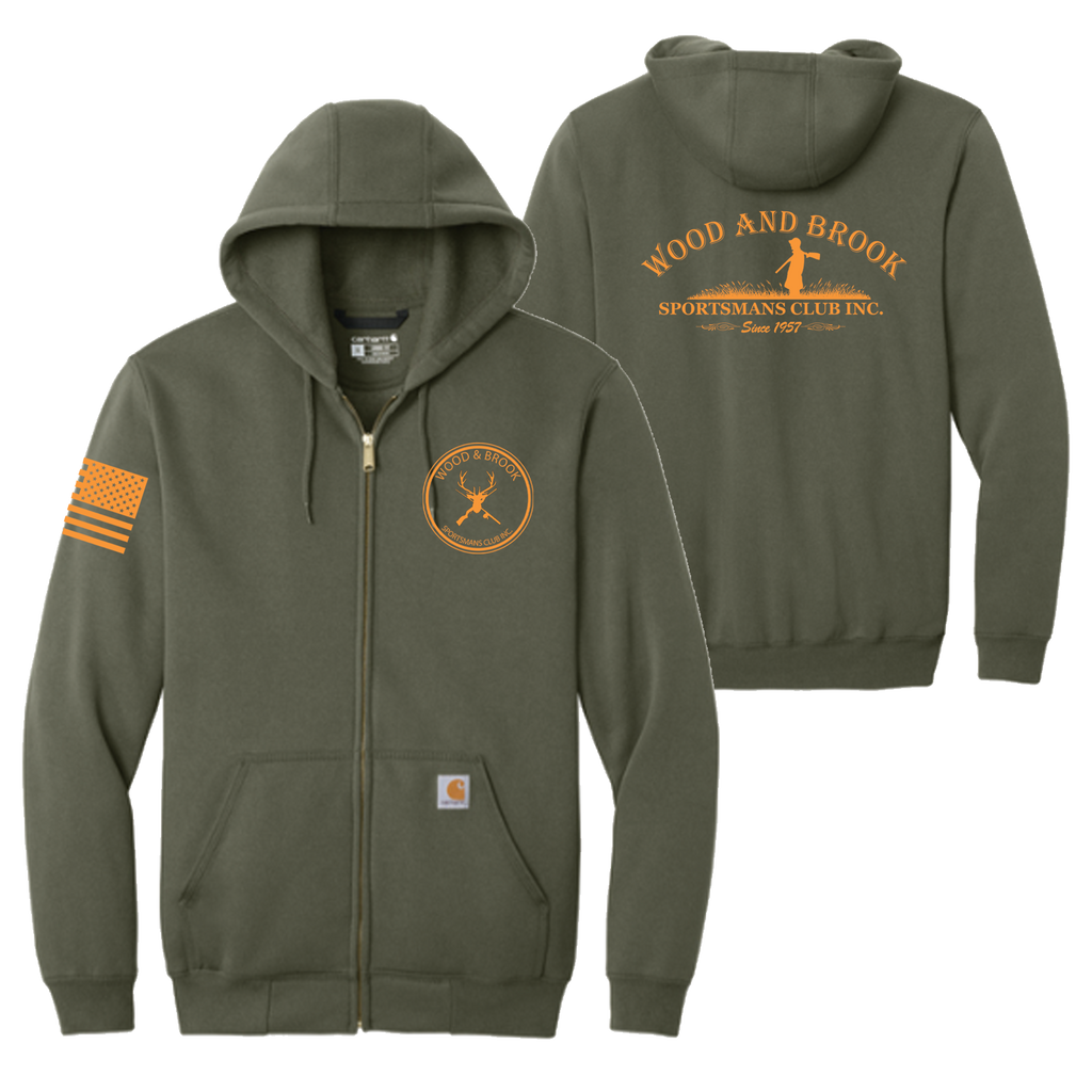 Wood & Brook Carhartt Midweight Zip Up