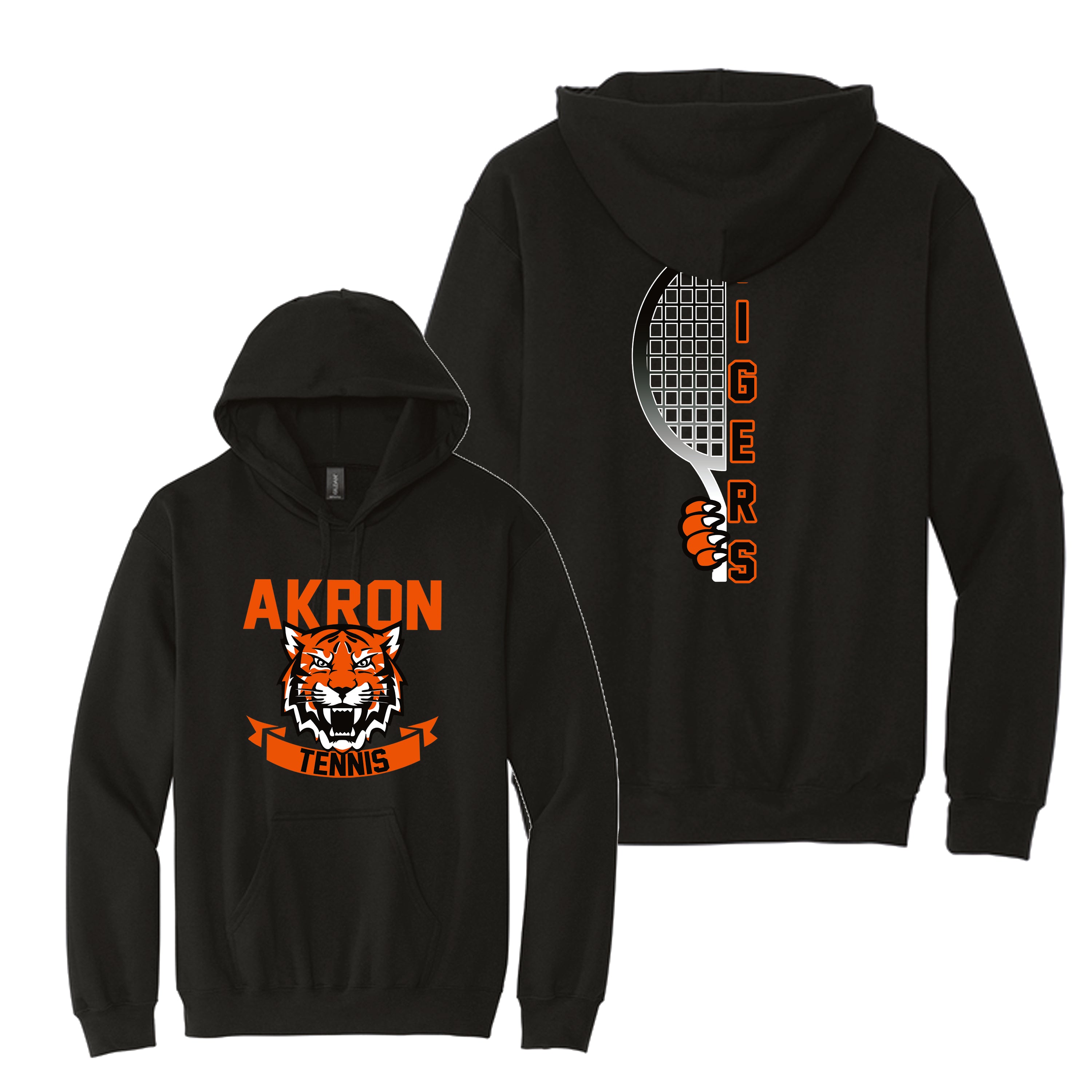Akron Tennis Hoodies