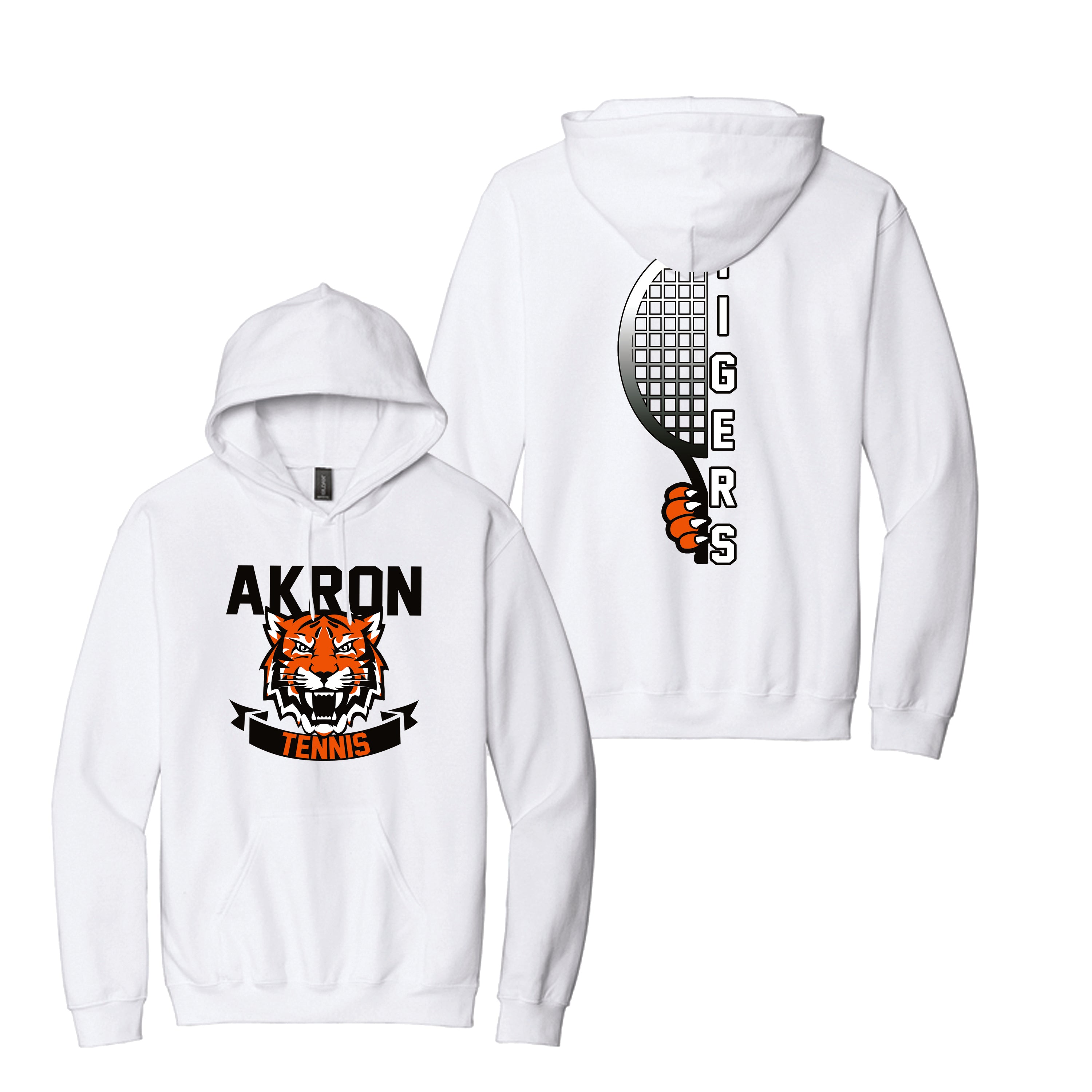 Akron Tennis Hoodies