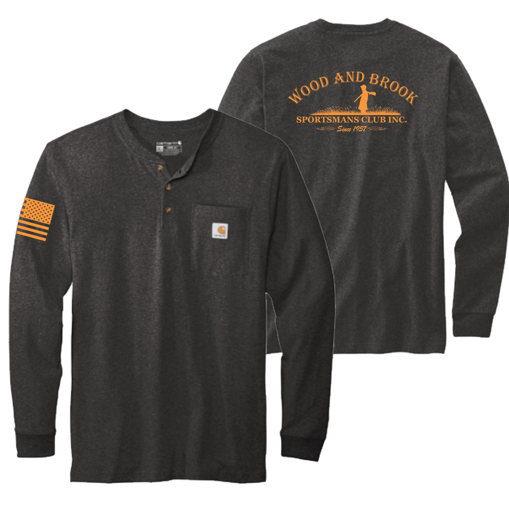 Wood & Brook Carhartt Long Sleeve Henley