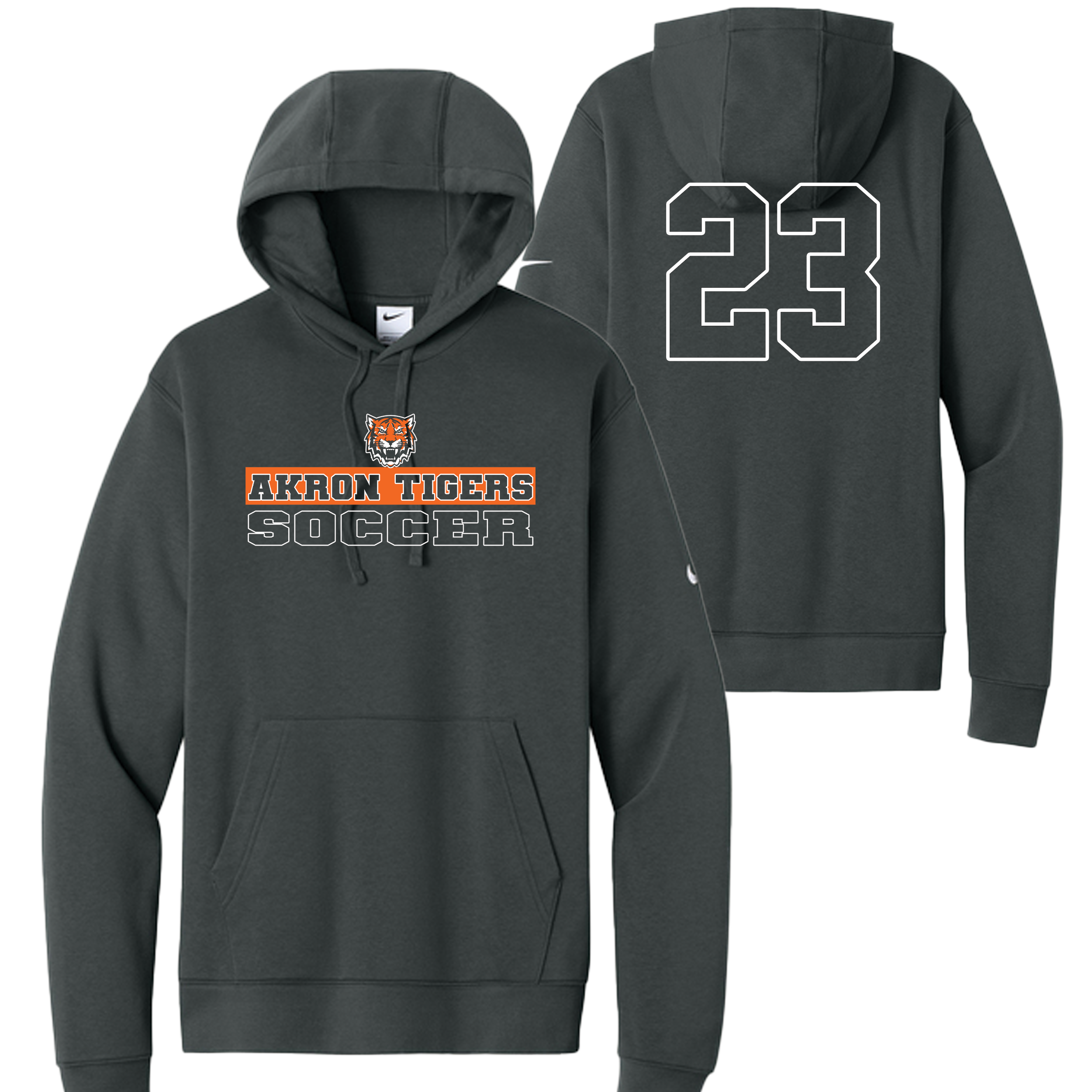 Nike Club Fleece Sleeve Swoosh Pullover Hoodie