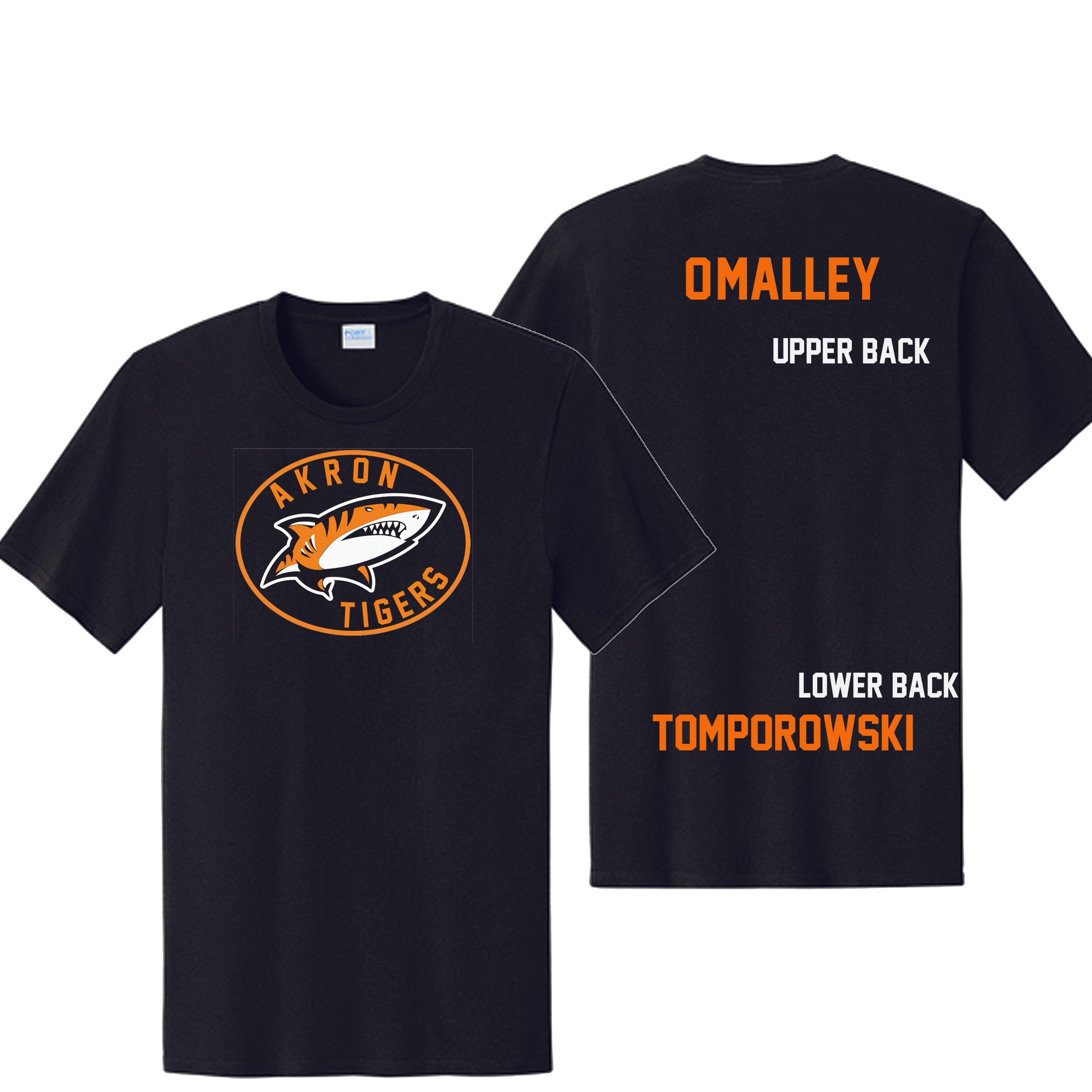 Black Short Sleeve Swim T-Shirt