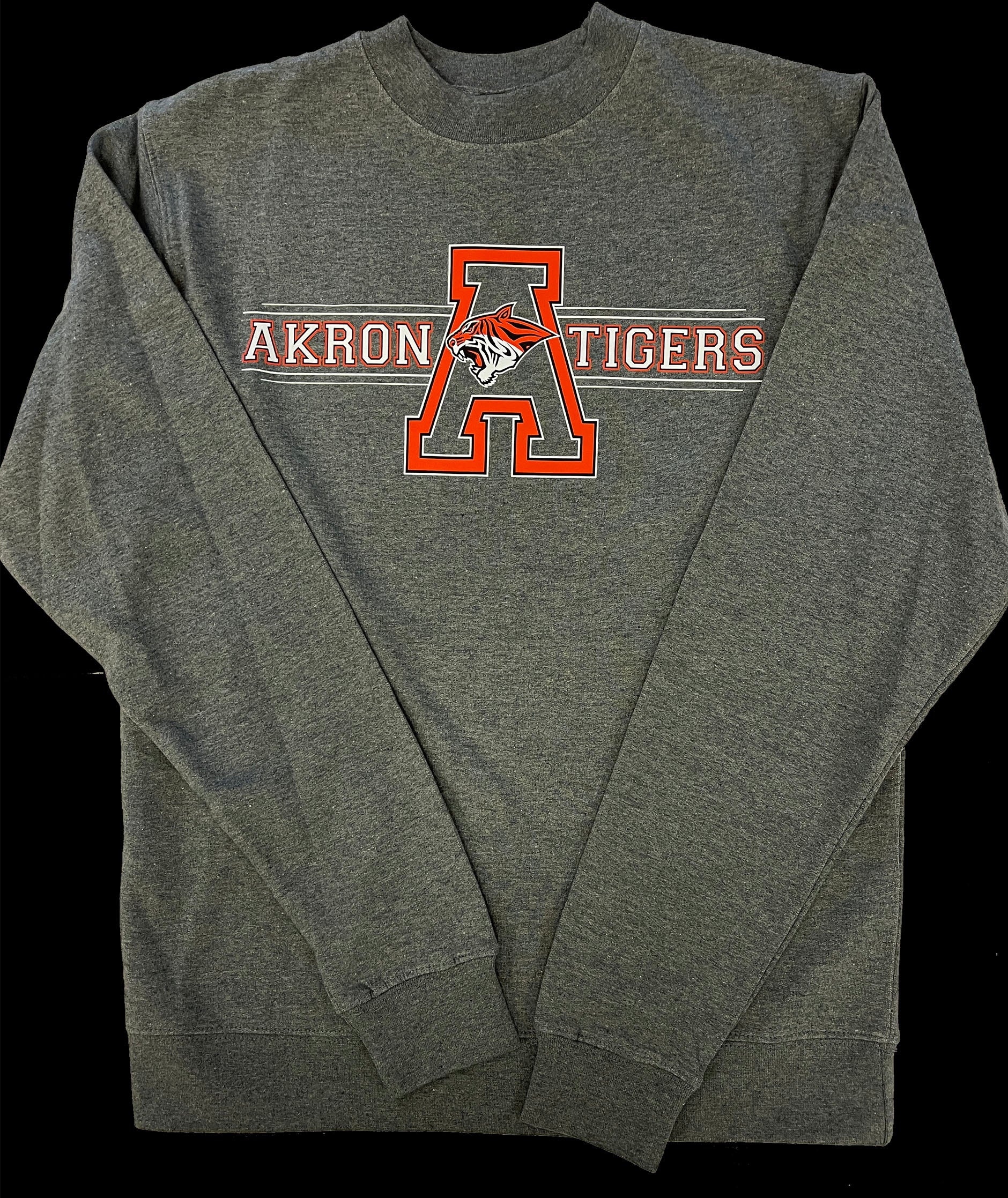 charcoal grey Crewneck Design 2