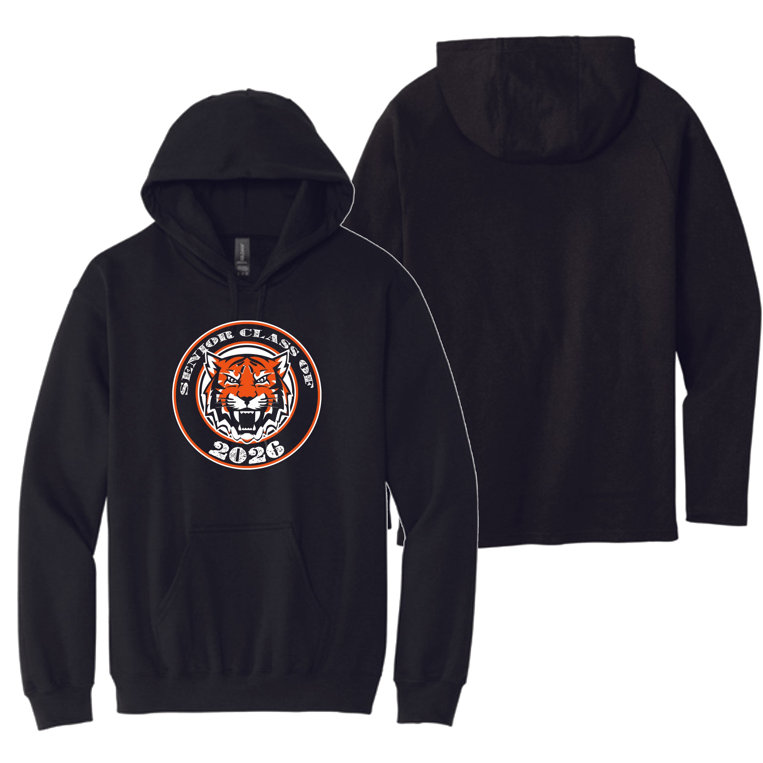 Class of 2026 Hoodie with Front Only Design