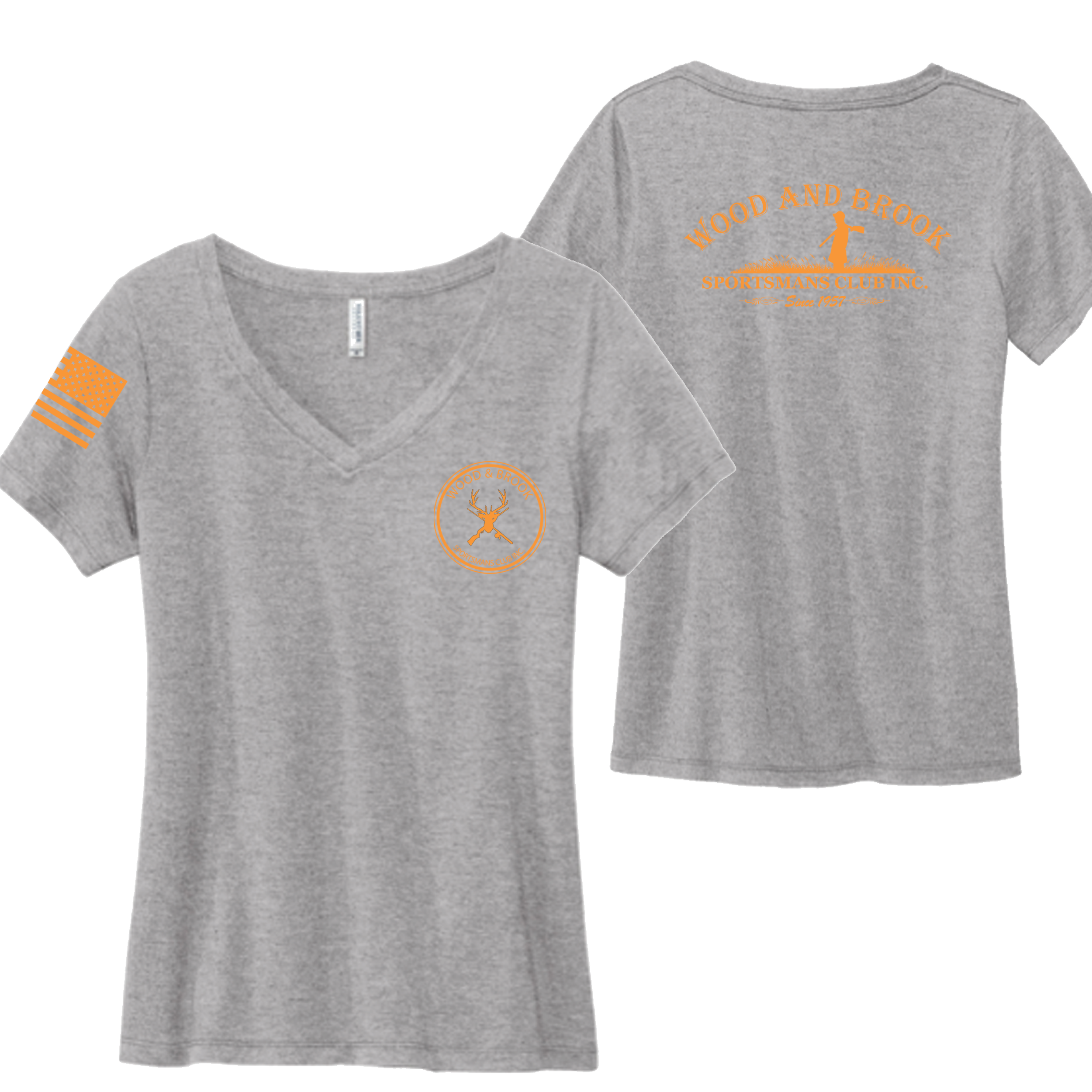 Wood & Brook Women's V-Neck T-Shirt