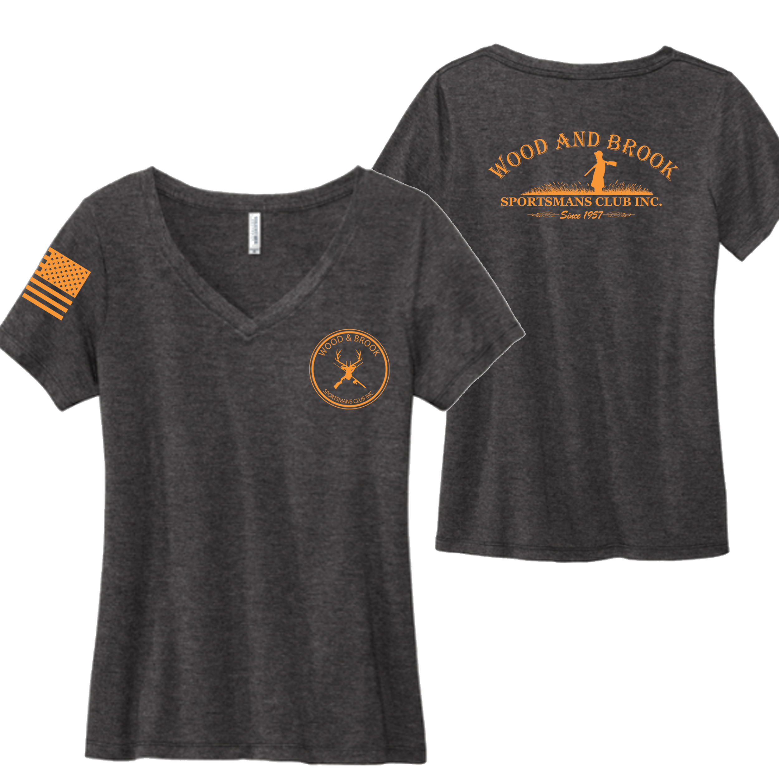 Wood & Brook Women's V-Neck T-Shirt